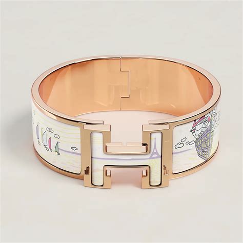 hermes h click bracelet|Hermes clic h bracelet flagship.